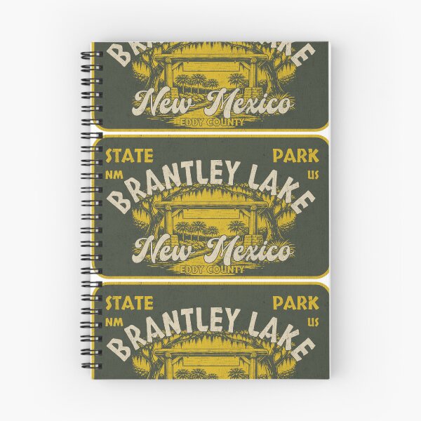 Item preview, Brantley Lake State Park, Eddy County, New Mexico, badge design designed and sold by Wanderful-roads.