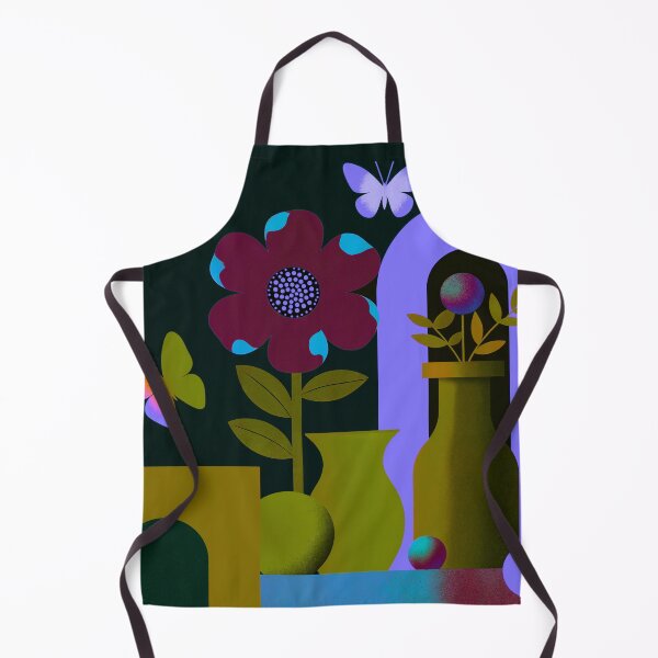 Item preview, Midnight Retro Bloom | Surreal Botanical Neon Art designed and sold by joycrysstudio.