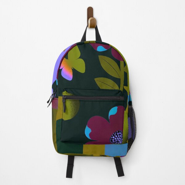 Item preview, Midnight Retro Bloom | Surreal Botanical Neon Art designed and sold by joycrysstudio.