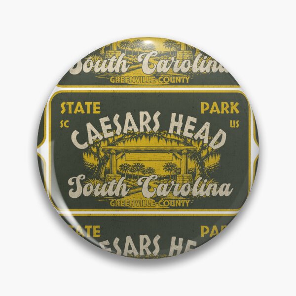 Item preview, Caesars Head State Park, Greenville County, South Carolina, badge design designed and sold by Wanderful-roads.