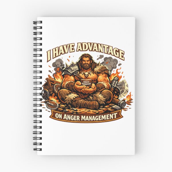 Item preview, Barbarian - “I Have Advantage On Anger Management” designed and sold by ESSClothing.