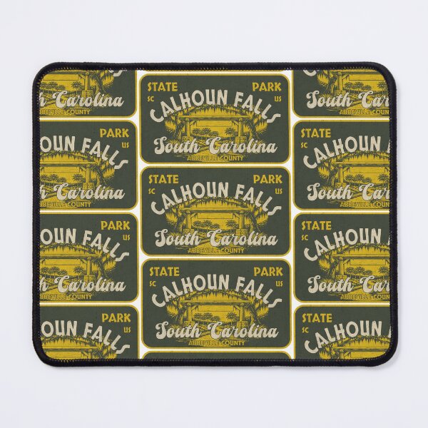 Item preview, Calhoun Falls State Park, Abbeville County, South Carolina, badge design designed and sold by Wanderful-roads.