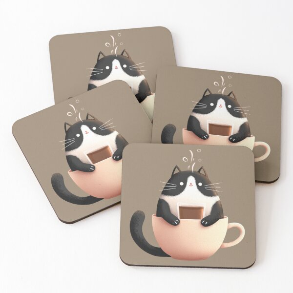 Item preview, Sip & Purr designed and sold by bubblyrainbow.