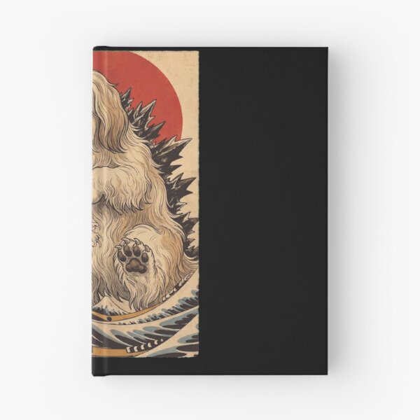 Item preview, Havanese Dogzilla Japanese Wave Art Dog Owner designed and sold by TerryConnells.