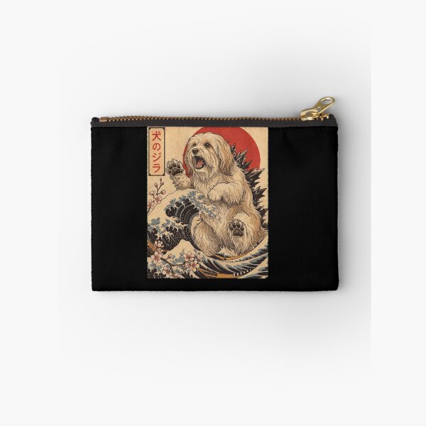 Item preview, Havanese Dogzilla Japanese Wave Art Dog Owner designed and sold by TerryConnells.