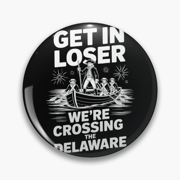 Item preview, Washington Crossing Delaware Funny History Meme designed and sold by SuperAndSocial.