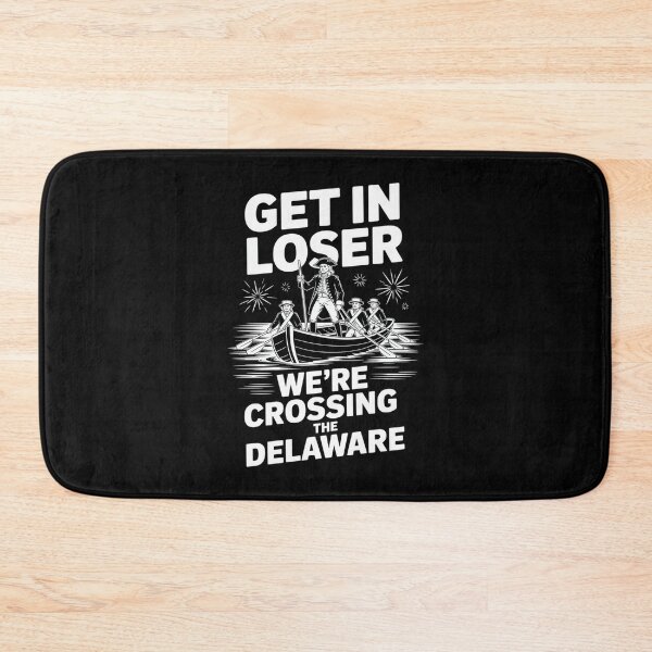 Item preview, Washington Crossing Delaware Funny History Meme designed and sold by SuperAndSocial.