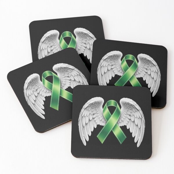 Item preview, Cancer Angel Wings Watercolor Liver Cancer designed and sold by TrinaEspinoza.