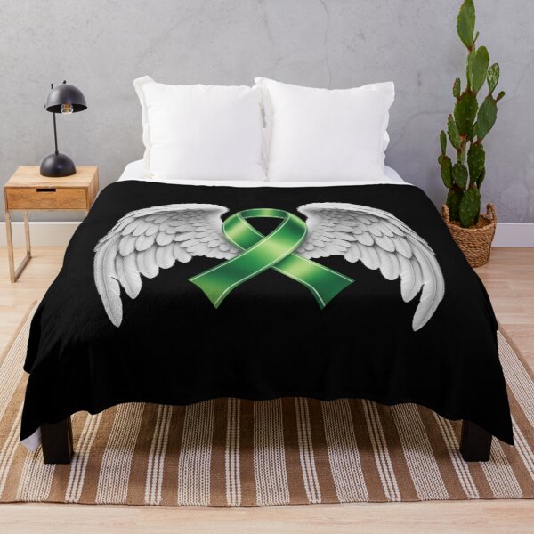 Item preview, Cancer Angel Wings Watercolor Liver Cancer designed and sold by TrinaEspinoza.