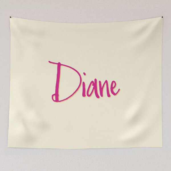 Item preview, DIANE personalized type design designed and sold by CharlottePlaceArt.