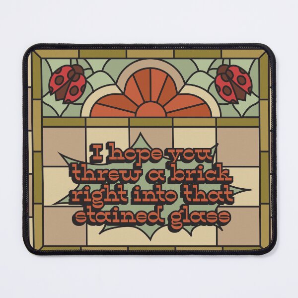 Item preview, I hope you threw a brick right into that stained glass Noah Kahan designed and sold by Raya Z.
