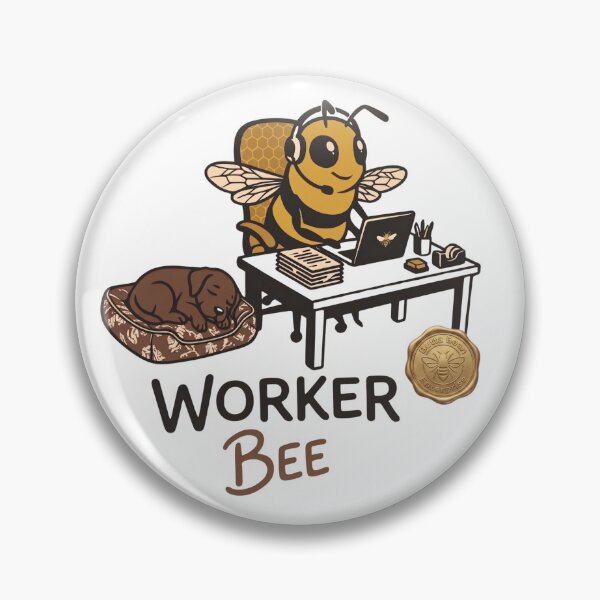 Item preview, Worker Bee ButtaBean Enterprise designed and sold by NaiRogue.