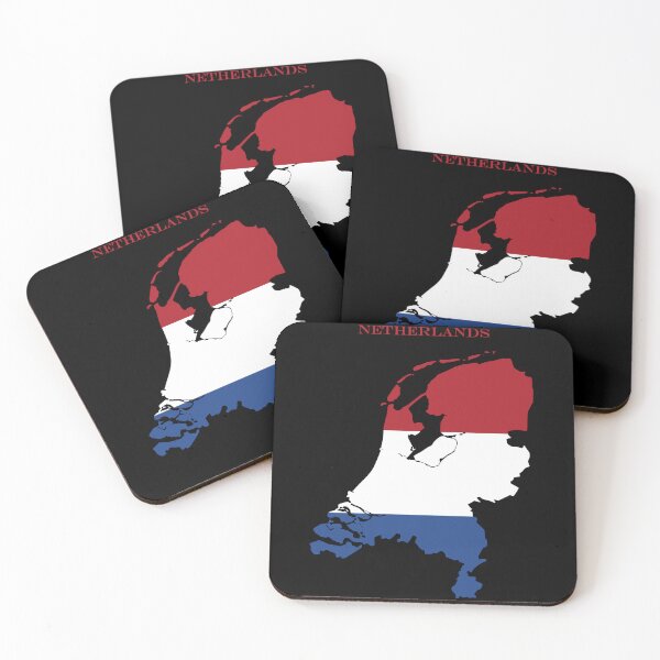 Item preview, Netherlands Map Flag Silhouette Europe Travel Pride Gift designed and sold by NTGUILTY.