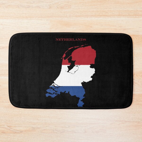 Item preview, Netherlands Map Flag Silhouette Europe Travel Pride Gift designed and sold by NTGUILTY.