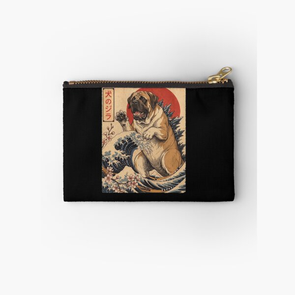 Item preview, Mastiff Dogzilla Japanese Wave Art Dog Owner designed and sold by TerryConnells.