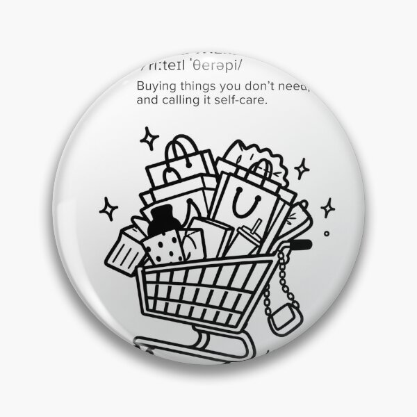 Item preview, Retail Therapy Definition designed and sold by 88art-Lab.