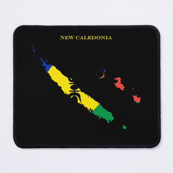 Item preview, New Caledonia Map Flag Silhouette Oceania Travel Pride Gift designed and sold by NTGUILTY.