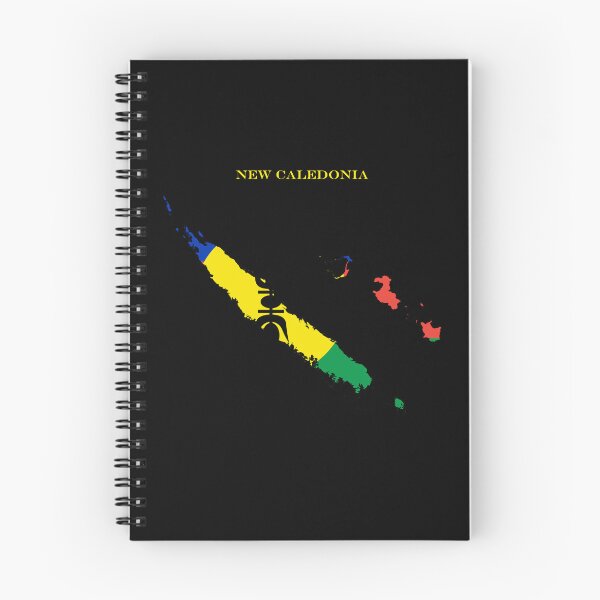 Item preview, New Caledonia Map Flag Silhouette Oceania Travel Pride Gift designed and sold by NTGUILTY.