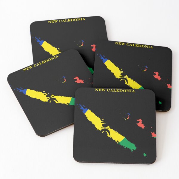 Item preview, New Caledonia Map Flag Silhouette Oceania Travel Pride Gift designed and sold by NTGUILTY.