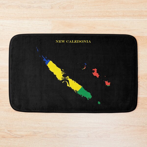 Item preview, New Caledonia Map Flag Silhouette Oceania Travel Pride Gift designed and sold by NTGUILTY.