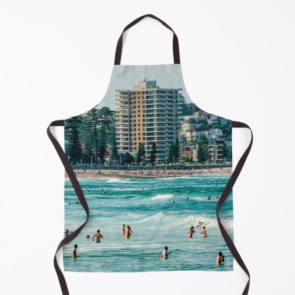 Item preview, Manly Beach Waves, Sydney | Iconic Ocean Swell - Coastal Seascape Art designed and sold by Ross.A.Campbell.