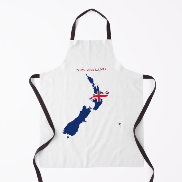 Item preview, New Zealand Map Flag Silhouette Oceania Travel Pride Gift designed and sold by NTGUILTY.