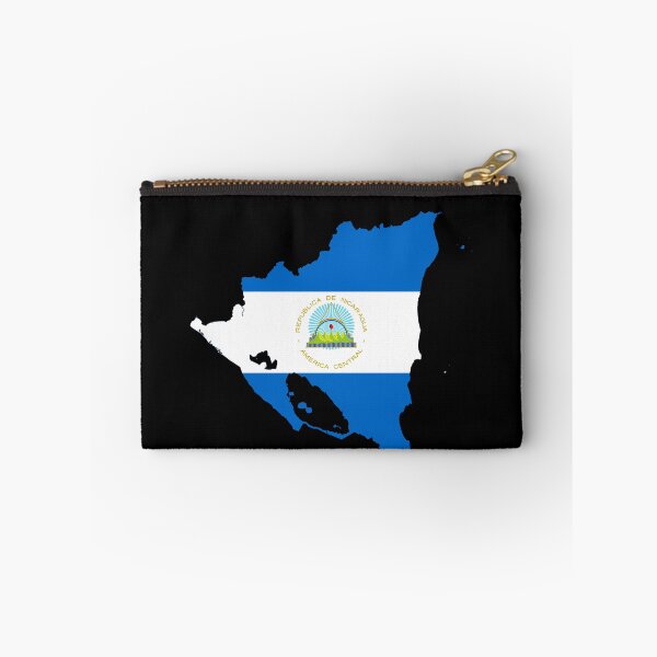 Item preview, Nicaragua Map Flag Silhouette Central America Travel Pride Gift designed and sold by NTGUILTY.