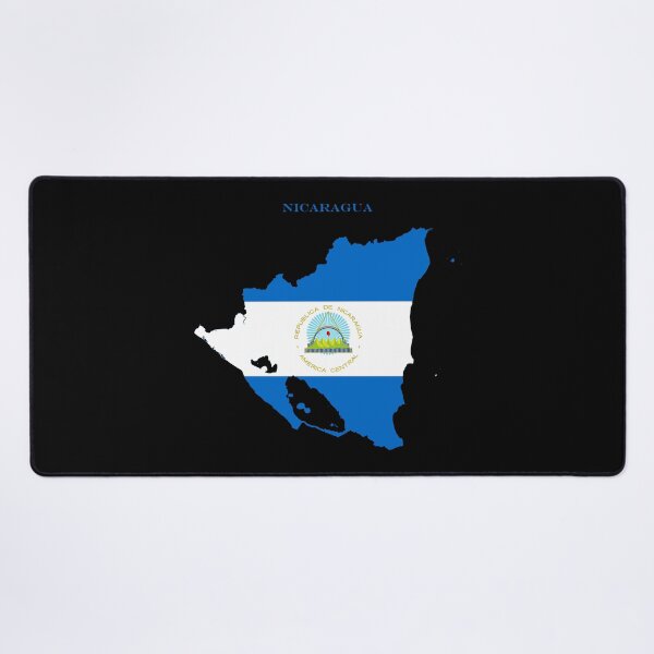 Item preview, Nicaragua Map Flag Silhouette Central America Travel Pride Gift designed and sold by NTGUILTY.