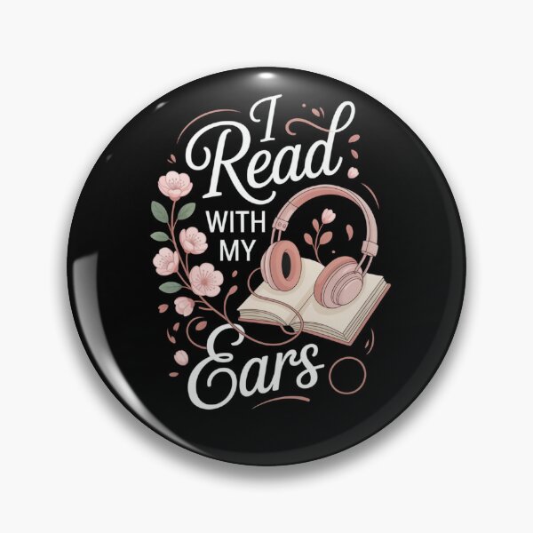 Item preview, I Read With My Ears Audiobook Listener Bookworm designed and sold by SuperAndSocial.
