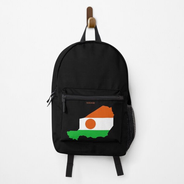 Item preview, Niger Map Flag Silhouette Africa Travel Pride Gift designed and sold by NTGUILTY.