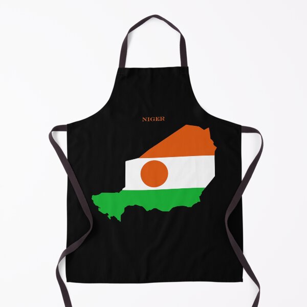 Item preview, Niger Map Flag Silhouette Africa Travel Pride Gift designed and sold by NTGUILTY.