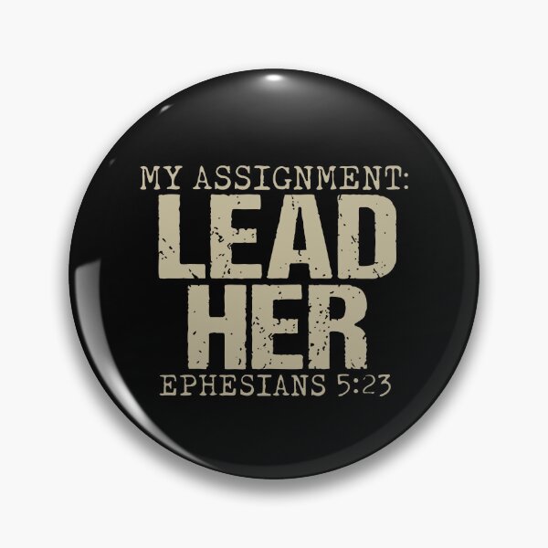 Item preview, Lead Her and Help Him designed and sold by Luxuriouss.