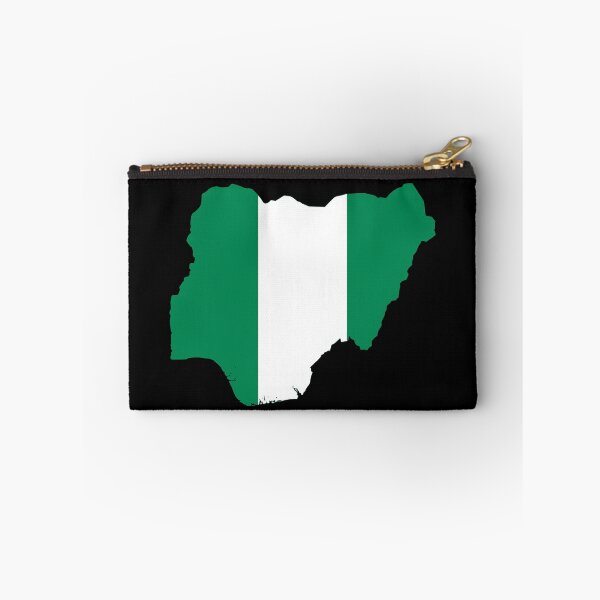 Item preview, Nigeria Map Flag Silhouette Africa Travel Pride Gift designed and sold by NTGUILTY.