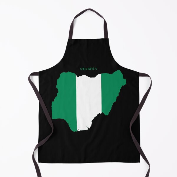 Item preview, Nigeria Map Flag Silhouette Africa Travel Pride Gift designed and sold by NTGUILTY.
