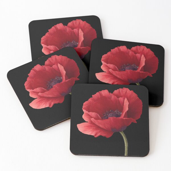 Artikelvorschau, Roter Mohn entworfen und verkauft von bubblyrainbow.