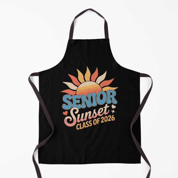 Item preview, Senior Sunset Class of 2026 Retro Graduation designed and sold by SuperAndSocial.