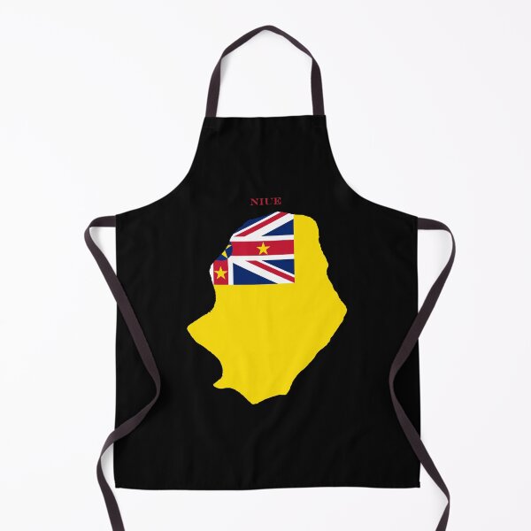 Item preview, Niue Map Flag Silhouette Oceania Pacific Travel Pride Gift designed and sold by NTGUILTY.