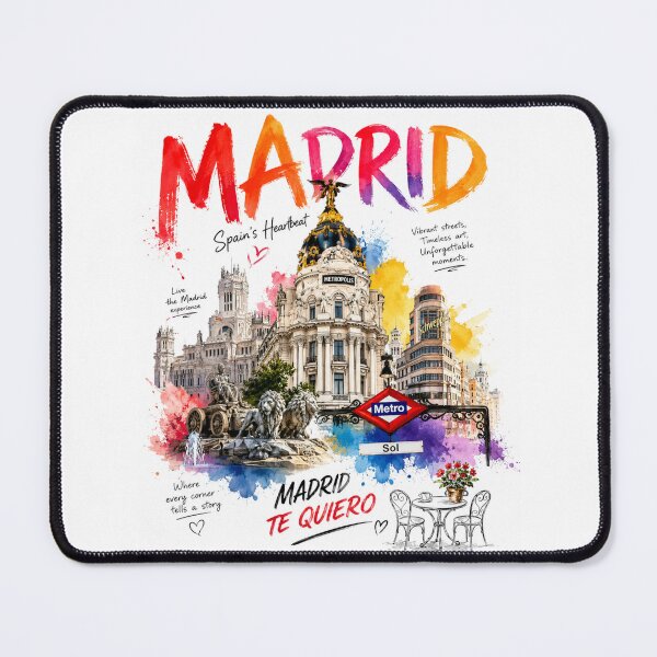Item preview, Madrid – Spain’s Vibrant Heart designed and sold by Countries&Cities Shop.