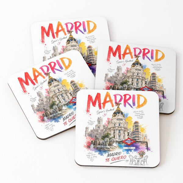 Item preview, Madrid – Spain’s Vibrant Heart designed and sold by Countries&Cities Shop.