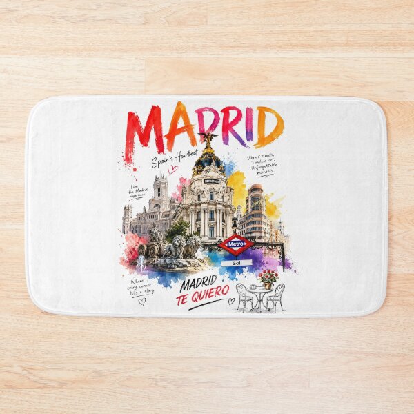 Item preview, Madrid – Spain’s Vibrant Heart designed and sold by Countries&Cities Shop.