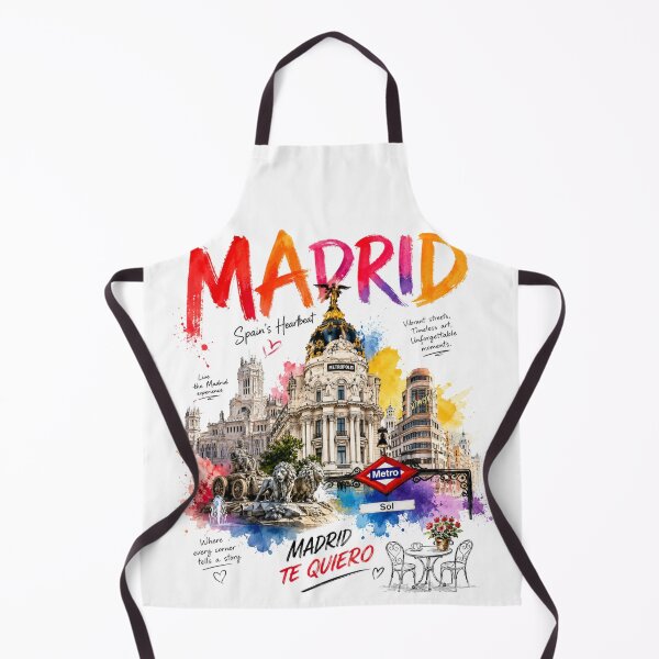 Item preview, Madrid – Spain’s Vibrant Heart designed and sold by Countries&Cities Shop.