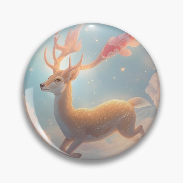 Item preview, Magical Deer and Koi Fish designed and sold by UnRealS.