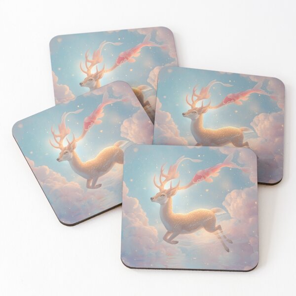 Item preview, Magical Deer and Koi Fish designed and sold by UnRealS.