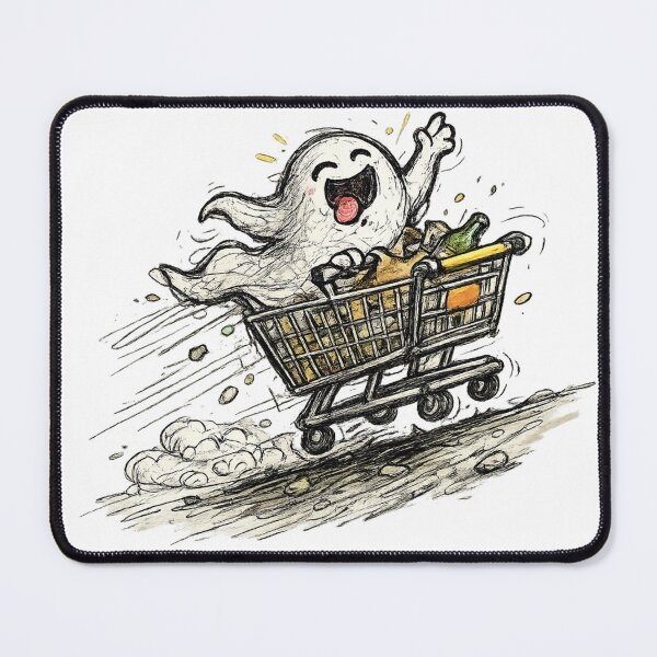 Item preview, Joyful ghost on runway cart designed and sold by Prasakro.