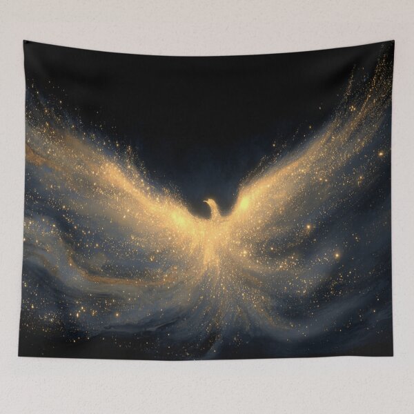 Item preview, Phoenix Wings Cosmic Fantasy Art designed and sold by AtlantiqArt.