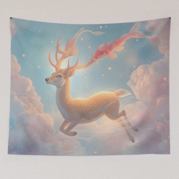 Item preview, Magical Deer and Koi Fish designed and sold by UnRealS.