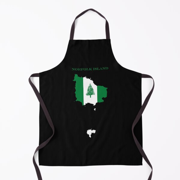 Item preview, Norfolk Island Map Flag Silhouette Oceania Travel Pride Gift designed and sold by NTGUILTY.