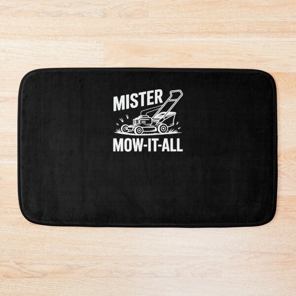 Item preview, Mister Mow-It-All Funny Lawn Mower Yard Work designed and sold by SuperAndSocial.