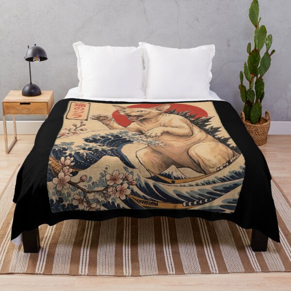 Item preview, Peterbald Catzilla Japanese Wave Art Cat Owner designed and sold by TerryConnells.