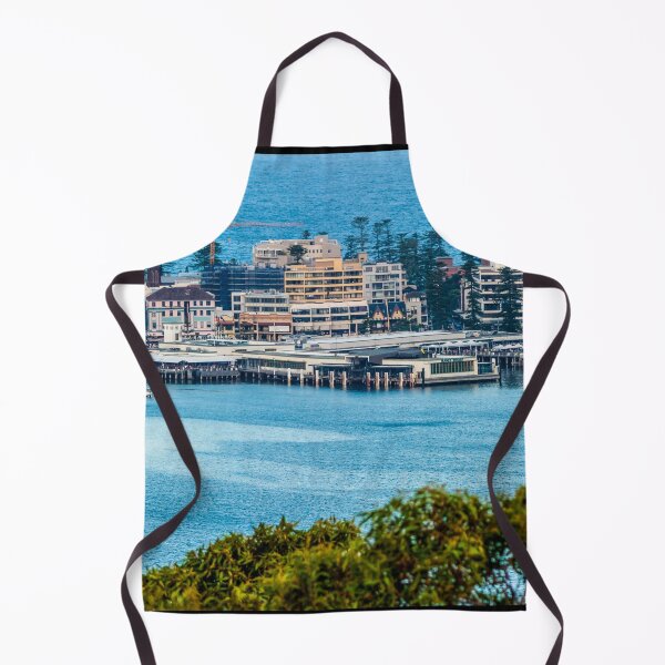 Item preview, Panoramic View of Manly Cove & Manly Wharf | Iconic North Harbour, Sydney, NSW, Australia Art designed and sold by Ross.A.Campbell.